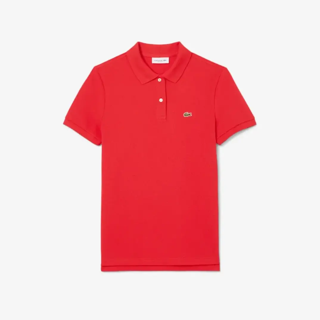 Classic Fit L1212 Kadın Polo Kırmızı - 3