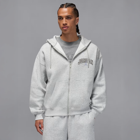 Jordan Fleece Full-Zip Eşofman Takımı Gri - 2