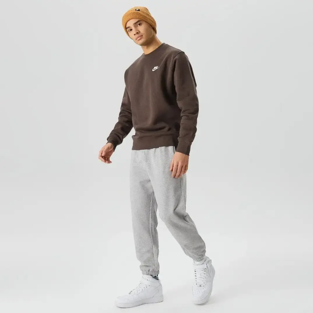 Club French Terry Sweatshirt Kahverengi - 3