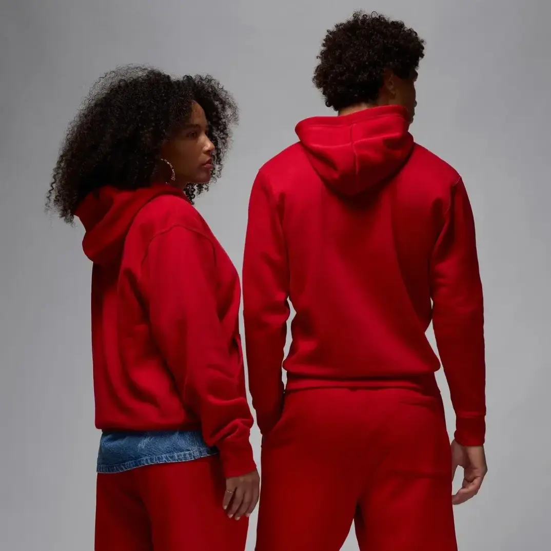 Jordan Brooklyn Fleece Hoodie Kırmızı - 3