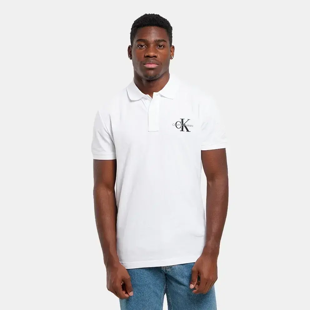 Monologo Polo T-Shirt Beyaz - 1