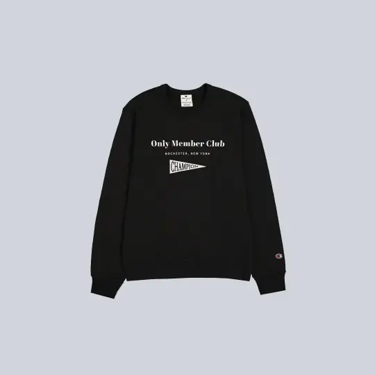 Only Members Club Sweatshirt Siyah - 2