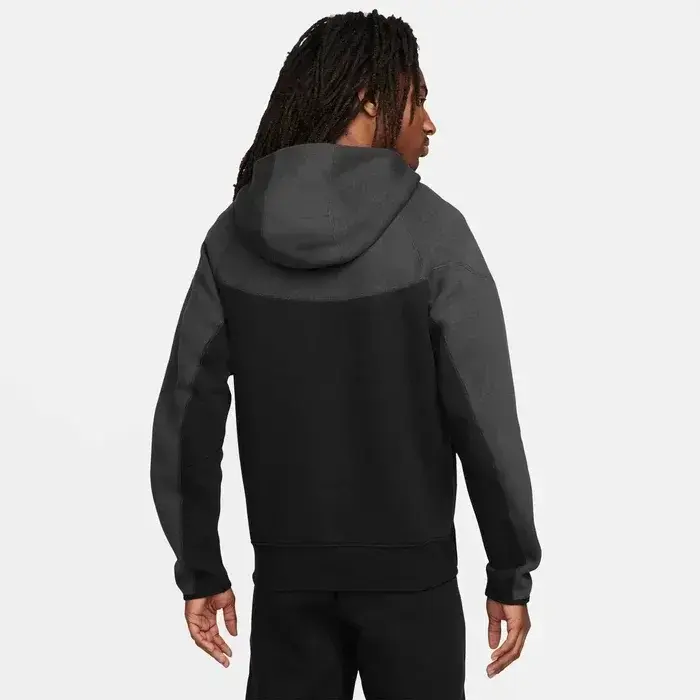 Sportswear Tech Fleece Windrunner Eşofman Üstü SiyahDark Smoke GreyLight Crimson - 2