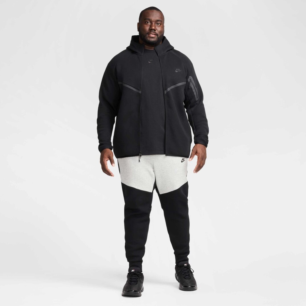 Tech Fleece Eşofman Altı Dark Grey Heather Black - 5