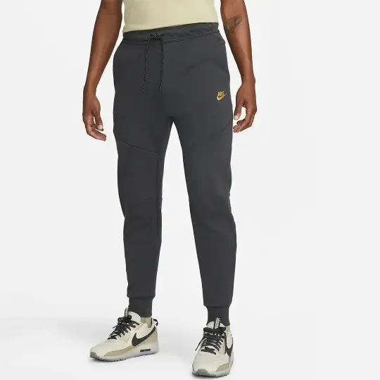 Tech Fleece Joggers Dark Smoke GreySafety Orange