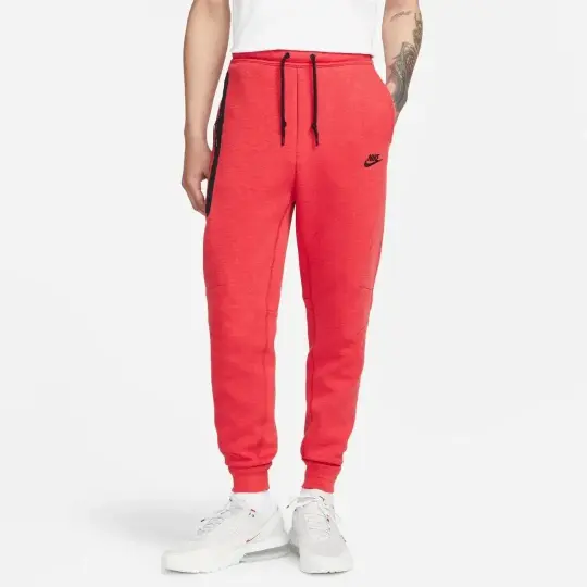 Tech Fleece Joggers WhiteRedBlack - 2