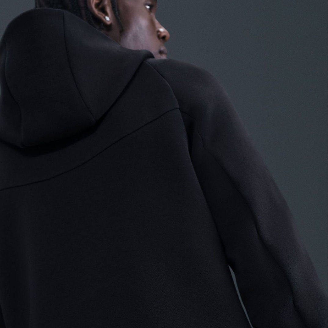 Tech Full-Zip Windrunner Hoodie Siyah - 7