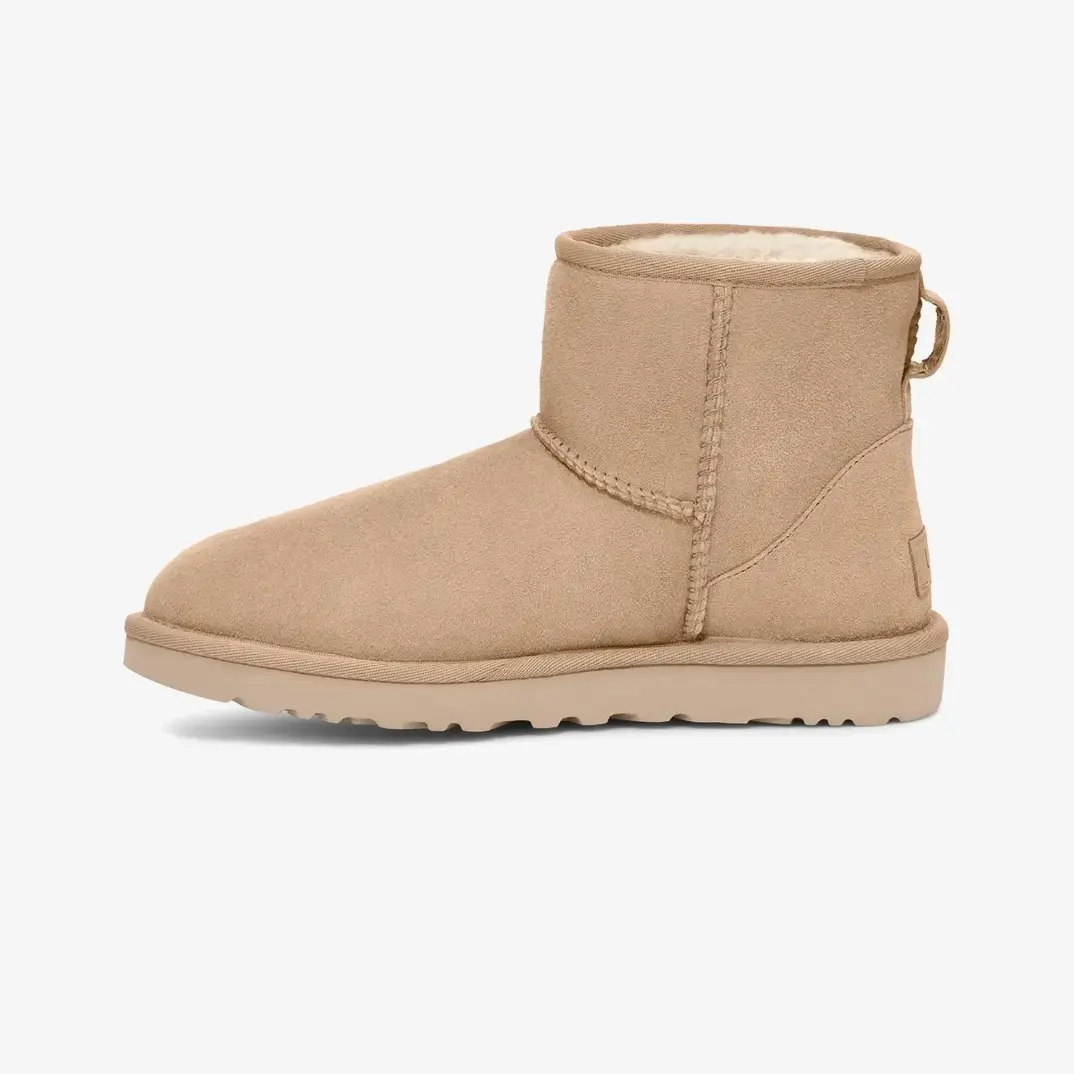 UGG Classic Mini II Kadın Krem Bot - 4